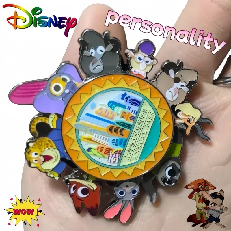 Вращающийся металлический значок Zootopia Judy and Nick, милый мультяшный аниме, персонализированная креативная игрушка для мальчиков и девочек, подарок на день рождения
Вращающийся металлический значок Zootopia Judy and Nick, милый мультяшный аниме, персонализированная креативная игрушка для мальчиков и девочек, подарок на день рождения