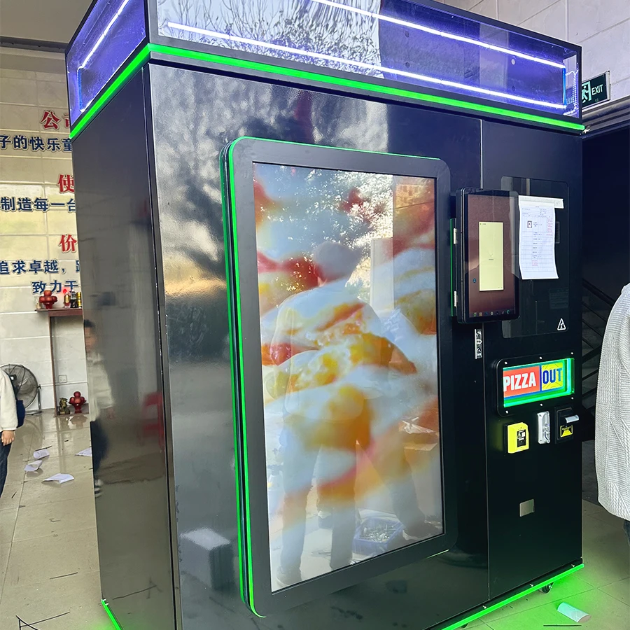 Customized Great Value Smart Outdoor Pizza Vending Machine Fully Automatic Custom Touchscreen Multiple Payment Options Cloud-Bas
Customized Great Value Smart Outdoor Pizza Vending Machine Fully Automatic Custom Touchscreen Multiple Payment Options Cloud-Bas