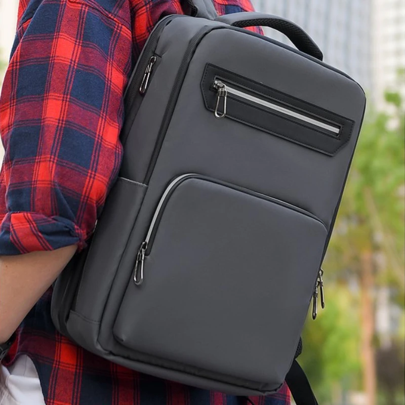 Модный деловой повседневный рюкзак, мужская сумка для ноутбука, рюкзак большой емкости с несколькими карманами, школьный рюкзак для студентов колледжа, дорожный рюкзак
Модный деловой повседневный рюкзак, мужская сумка для ноутбука, рюкзак большой емкости с несколькими карманами, школьный рюкзак для студентов колледжа, дорожный рюкзак