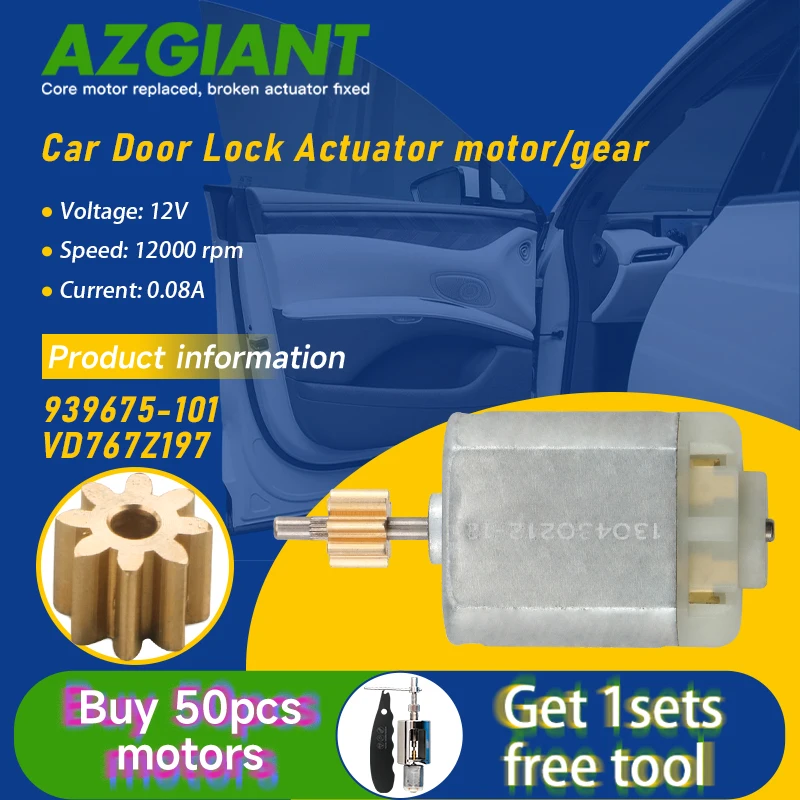 Car Side Central Lock Actuator motor 939675 Gear 8 Teeth for Volvo V60 XC60 MK2 XC40 T4 New internal replacement parts DC 12V
Car Side Central Lock Actuator motor 939675 Gear 8 Teeth for Volvo V60 XC60 MK2 XC40 T4 New internal replacement parts DC 12V