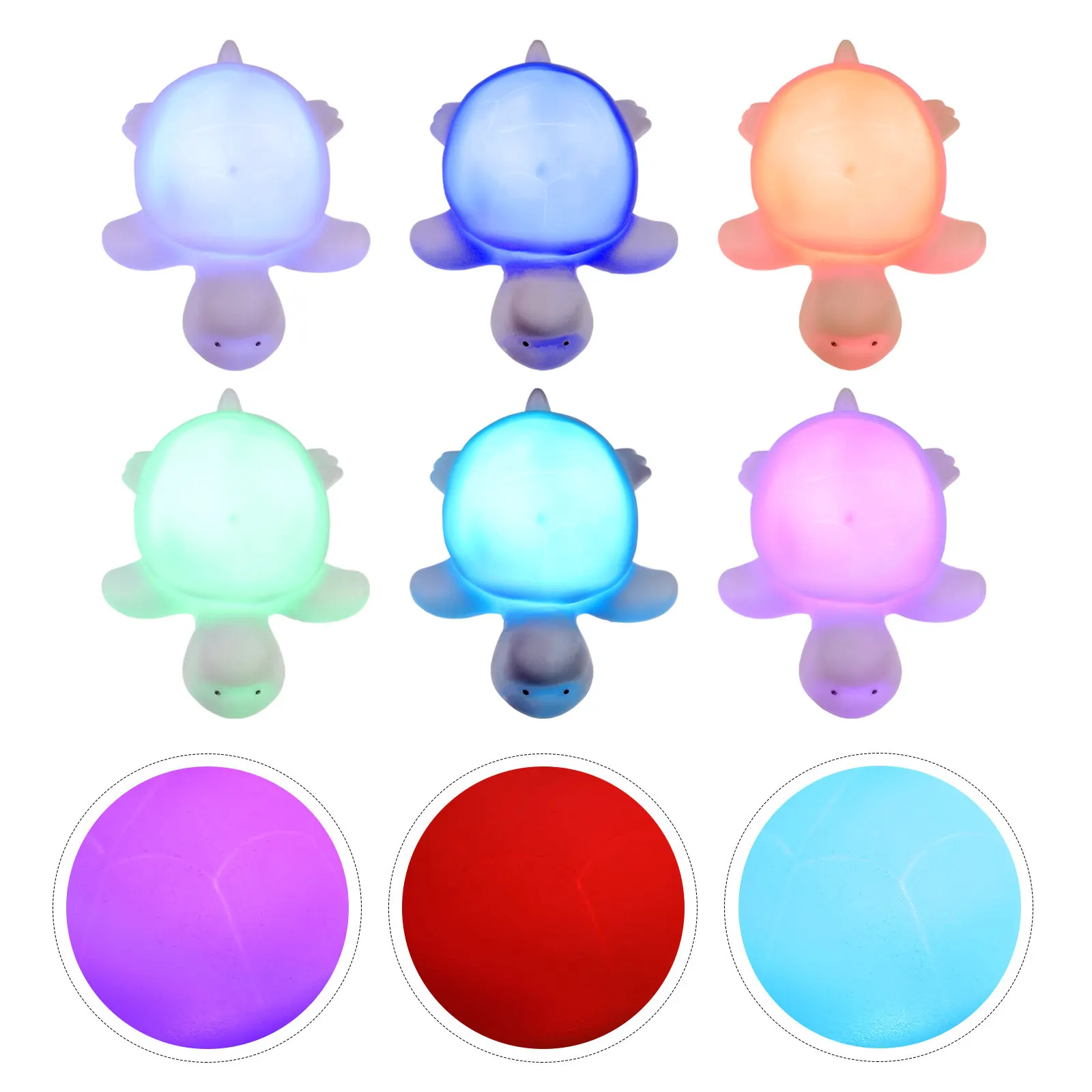 6Pcs LED Glowing Turtle Changing Party Supplies Desktop Home Decor Night Light LED Glowing Turtle Toys
6Pcs LED Glowing Turtle Changing Party Supplies Desktop Home Decor Night Light LED Glowing Turtle Toys