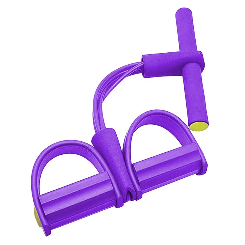Functional exercise tension elastic indoor fitness pull reducer rope set rubber With Foot Pedals With anti-slip Handle
Functional exercise tension elastic indoor fitness pull reducer rope set rubber With Foot Pedals With anti-slip Handle