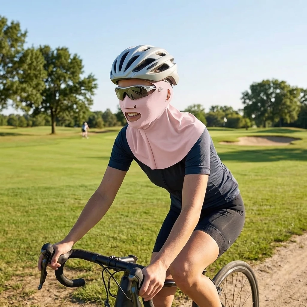 Women's Golf Sun Protect Mask Breathable 3D Design for Eye Corner and Chin Protect
Women's Golf Sun Protect Mask Breathable 3D Design for Eye Corner and Chin Protect