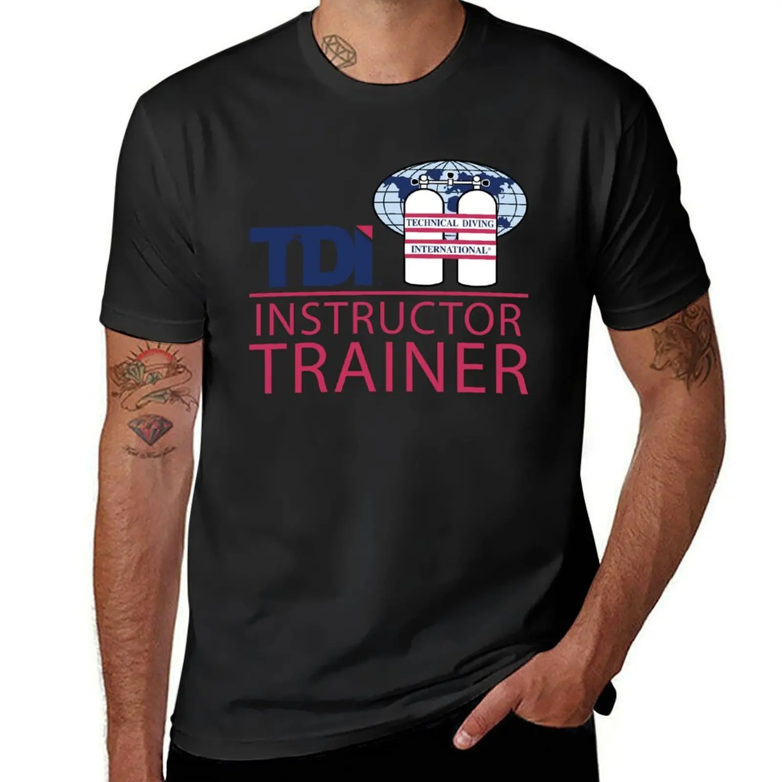 Technical Diving International (TDI) - Instructor Trainer T-Shirt kawaii clothes anime figures t shirt men 100℅ cotton
Technical Diving International (TDI) - Instructor Trainer T-Shirt kawaii clothes anime figures t shirt men 100℅ cotton