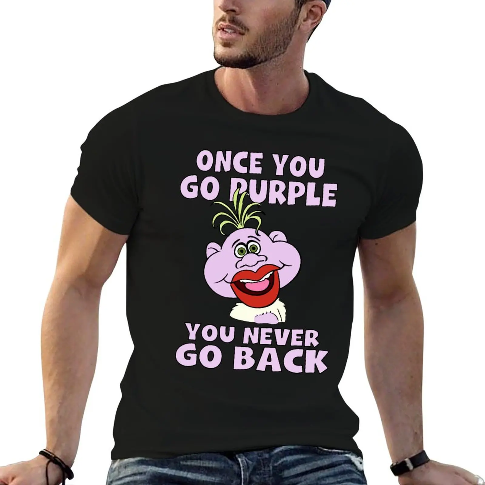 once you go purple you never go back funny happy T-Shirt man t shirt cotton t shirts for man cotton soft anime tshirt T-Shirt
once you go purple you never go back funny happy T-Shirt man t shirt cotton t shirts for man cotton soft anime tshirt T-Shirt