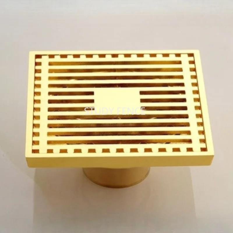 1pc Odorous Copper Floor Drain Toilet Sewer Floor Drain Kitchen Balcony Floor Drain Household Hardware Accessories 10x10cm
1pc Odorous Copper Floor Drain Toilet Sewer Floor Drain Kitchen Balcony Floor Drain Household Hardware Accessories 10x10cm