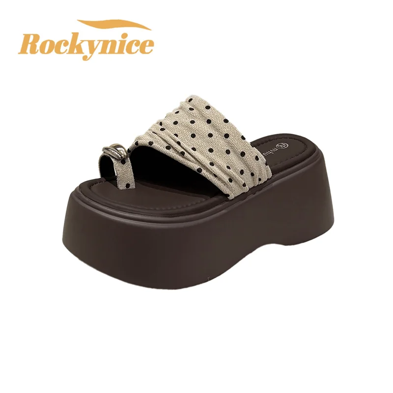 Women Beach Slippers New Summer Open Toe Sandals Non Slip Casual Outdoor Flip-flops High Platform Footwear Sandalias Zapatillas
Women Beach Slippers New Summer Open Toe Sandals Non Slip Casual Outdoor Flip-flops High Platform Footwear Sandalias Zapatillas