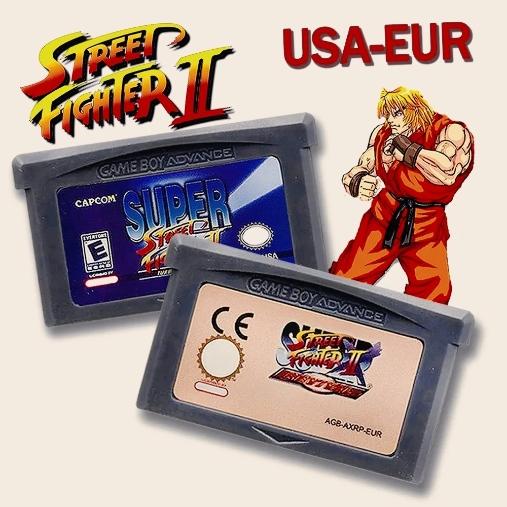 Английская версия Super Street Fighter 2 II Turbo Revival Cartridge Card для GBA SP NDS NDSL Retro Gaming
Английская версия Super Street Fighter 2 II Turbo Revival Cartridge Card для GBA SP NDS NDSL Retro Gaming