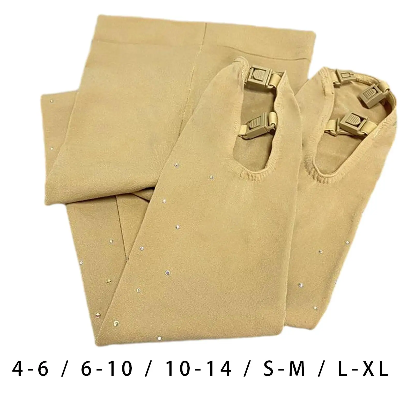 Figure Skating Pantyhose Ice Skating Boot Tights Socks Pants with Double Buckles
Figure Skating Pantyhose Ice Skating Boot Tights Socks Pants with Double Buckles