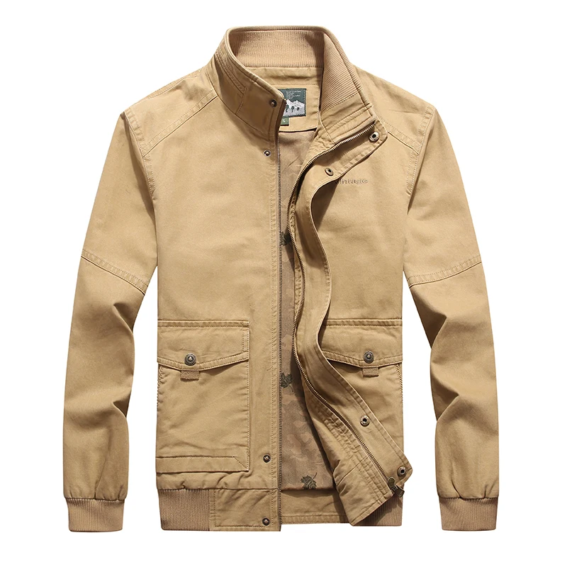 Spring Autumn New Men's Jacket Stand Collar 100% Premium Quality Cotton Casual Exquisite Embroidered Thin Jacket M-4XL 2024
Spring Autumn New Men's Jacket Stand Collar 100% Premium Quality Cotton Casual Exquisite Embroidered Thin Jacket M-4XL 2024