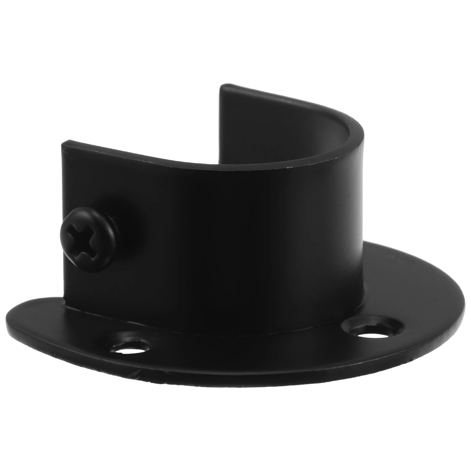 Stainless Steel Clothes Tube Holder Black Open Flange Base Round Shower Curtain Rod Heavy Duty Closet Mount Pipe Support
Stainless Steel Clothes Tube Holder Black Open Flange Base Round Shower Curtain Rod Heavy Duty Closet Mount Pipe Support