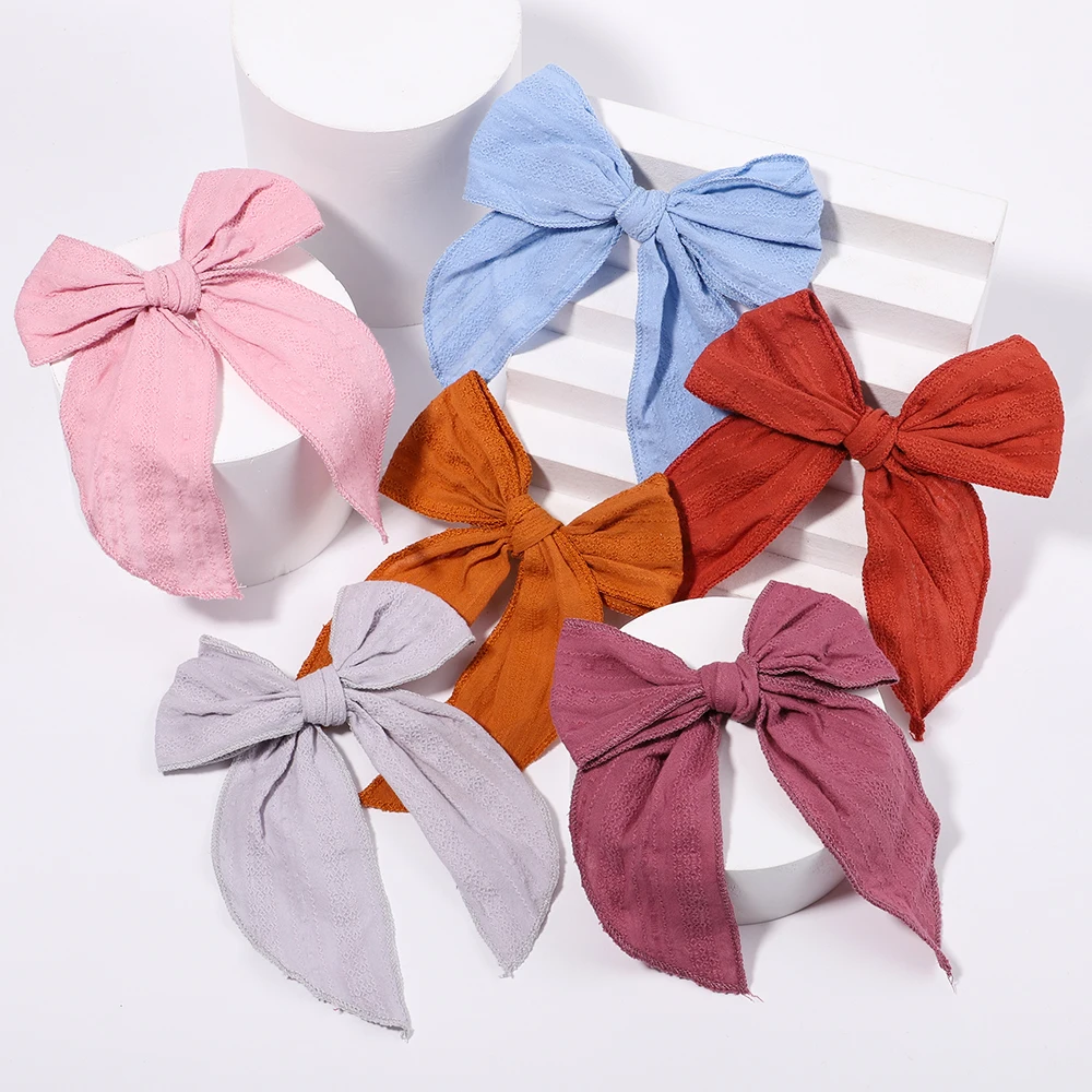 1Piece 5.4Inches Solid Color Bows Hair Clip For Kids Girls Cotton Big Butterfly Knot Hairpin Baby Gift Headwear Hair Accessories
1Piece 5.4Inches Solid Color Bows Hair Clip For Kids Girls Cotton Big Butterfly Knot Hairpin Baby Gift Headwear Hair Accessories