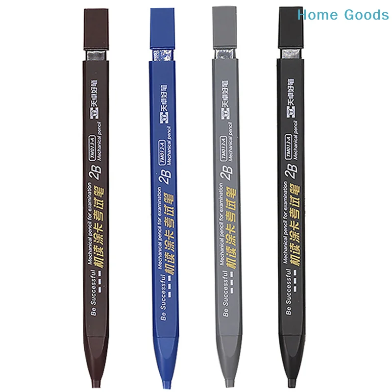 Thick Flat Head Mechanical Pencil Drawing 2B with Refills Pencil Office Supplies Writing Automatic Office School Suppliesproduct
Thick Flat Head Mechanical Pencil Drawing 2B with Refills Pencil Office Supplies Writing Automatic Office School Suppliesproduct