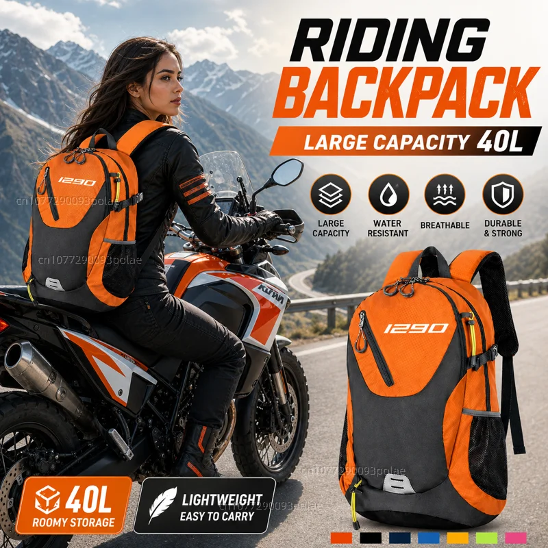 For KTM Adventure 790 990 1050 1090 1190 1290 Large Capacity WaterproofRacing travel Men waterproof Backpack Bag Motorcycle Gift
For KTM Adventure 790 990 1050 1090 1190 1290 Large Capacity WaterproofRacing travel Men waterproof Backpack Bag Motorcycle Gift