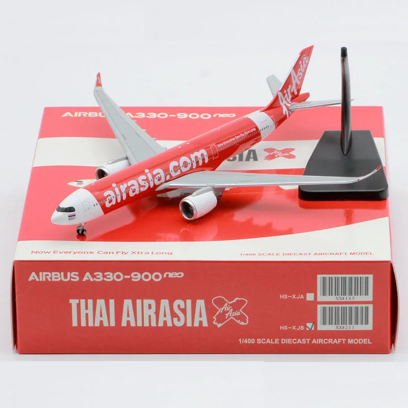 Diecast 1:400 Scale Air Asia A330-900NEO HS-XJB Alloy Aircraft Model Collection Souvenir Display Vehicle Toys
Diecast 1:400 Scale Air Asia A330-900NEO HS-XJB Alloy Aircraft Model Collection Souvenir Display Vehicle Toys