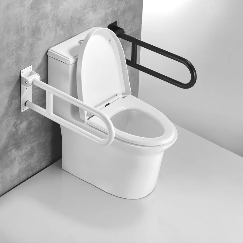 304 stainless steel U-shaped toilet handrail Accessible disabled elderly bathroom toilet handle folding up
304 stainless steel U-shaped toilet handrail Accessible disabled elderly bathroom toilet handle folding up