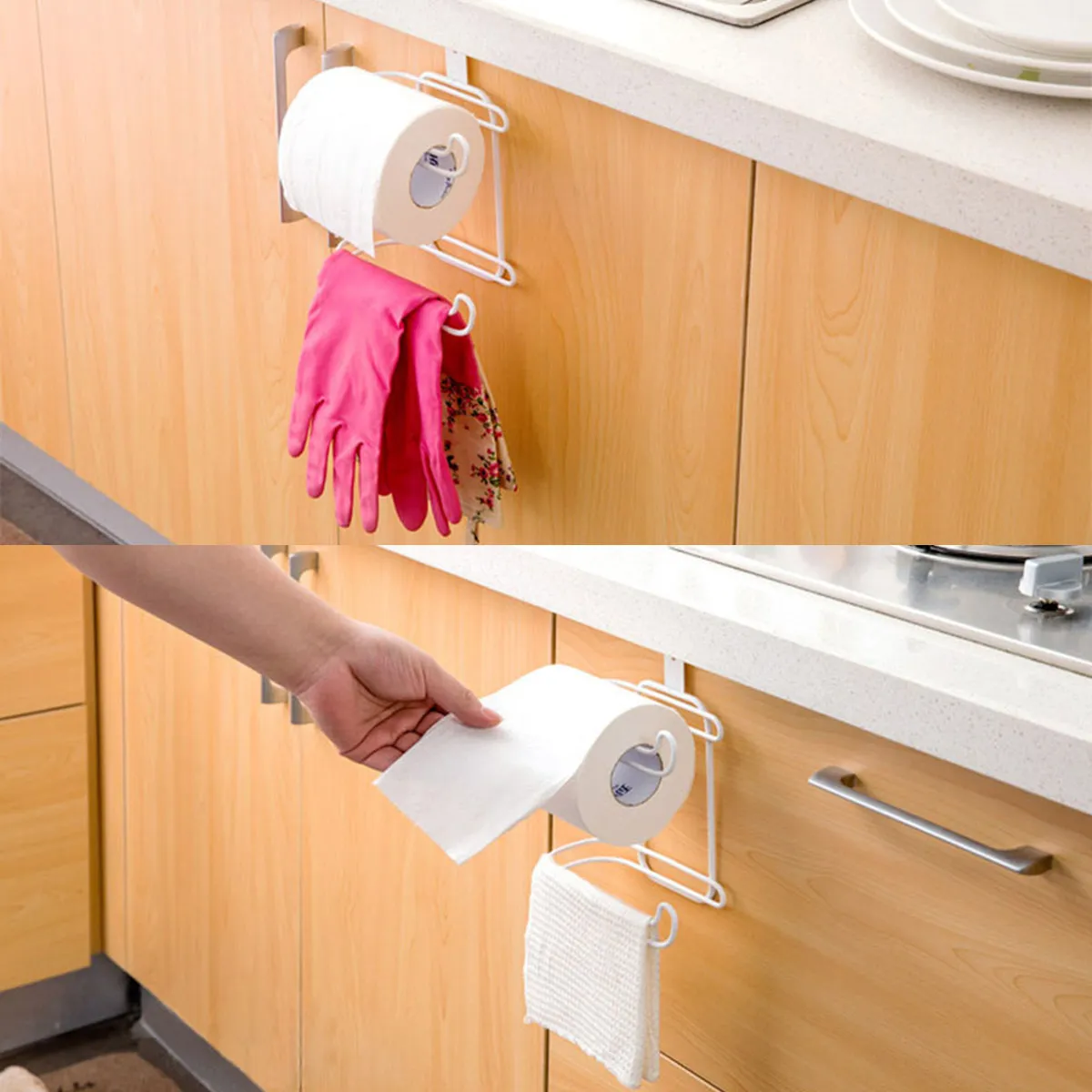 2 Roll Stainless Steel Toilet Paper Towel Rack Space Saving Tissue Holder for Kitchen Bathroom Cabinet Door Paper Roll Organizer
2 Roll Stainless Steel Toilet Paper Towel Rack Space Saving Tissue Holder for Kitchen Bathroom Cabinet Door Paper Roll Organizer