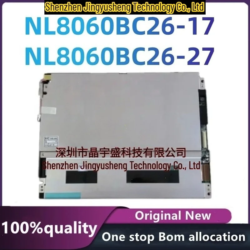 New Original NL8060BC26-17 NL8060BC26-27 LCD Screen Integrated Circuits in Stock
New Original NL8060BC26-17 NL8060BC26-27 LCD Screen Integrated Circuits in Stock