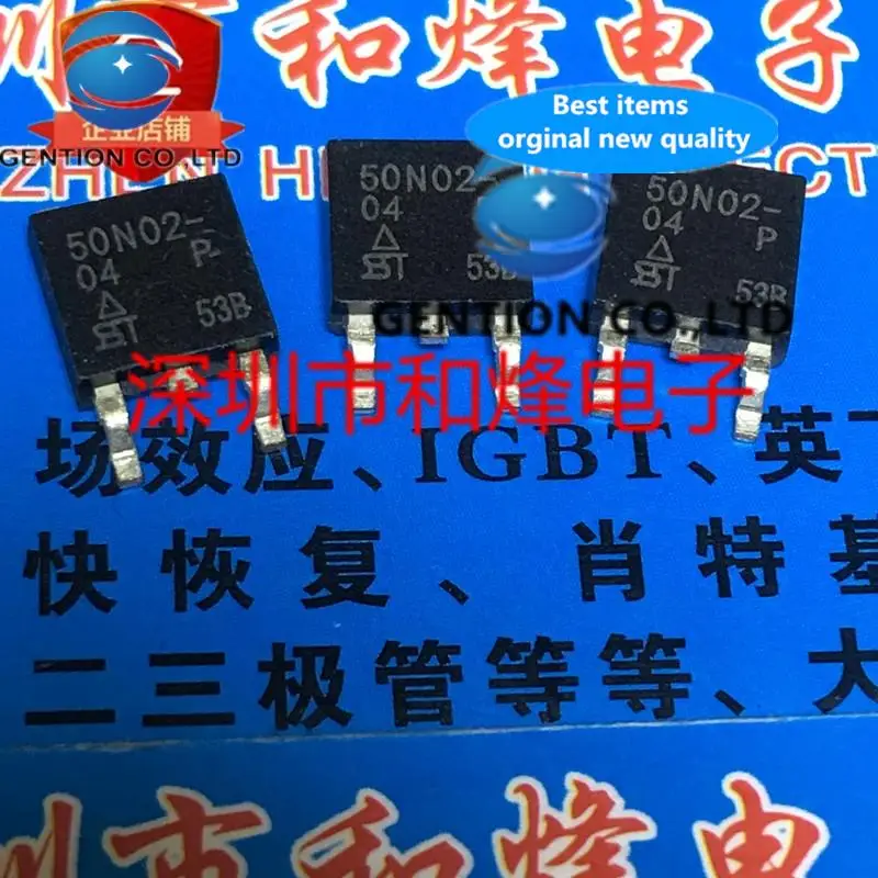 10PCS SUD50N02-04P 50N02-04P TO-252 20V 34A in sotck 100% new and original
10PCS SUD50N02-04P 50N02-04P TO-252 20V 34A in sotck 100% new and original