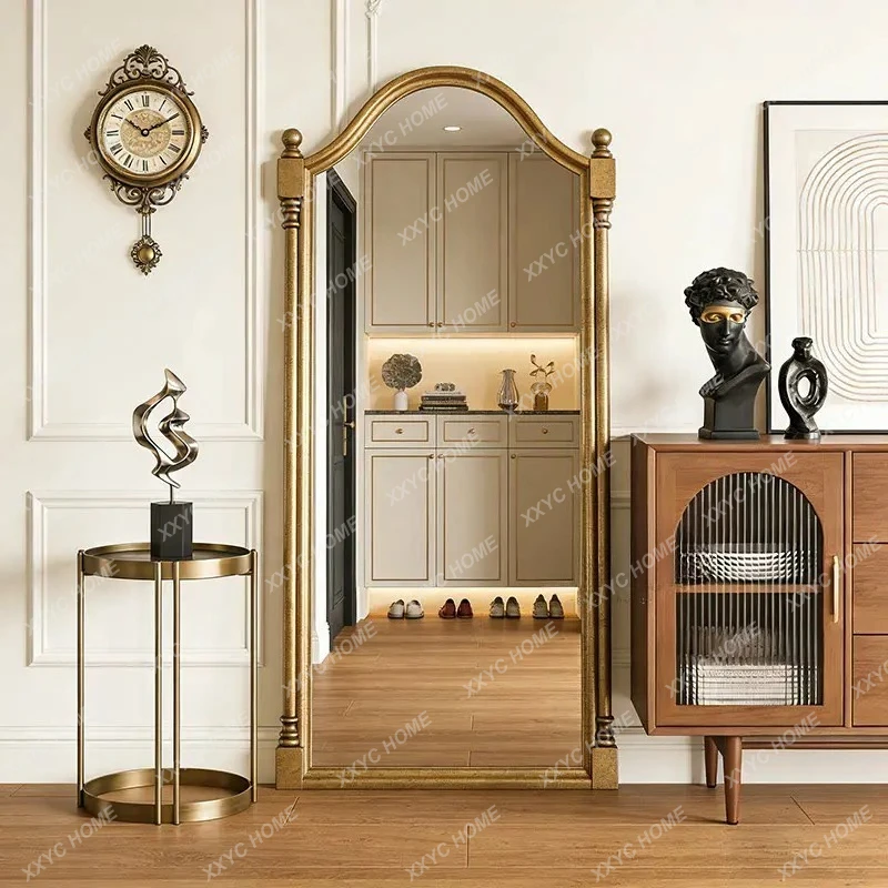 Lstyle arched luxury full-body mirror villa living room retro floor-to-ceiling full-length mirror
Lstyle arched luxury full-body mirror villa living room retro floor-to-ceiling full-length mirror