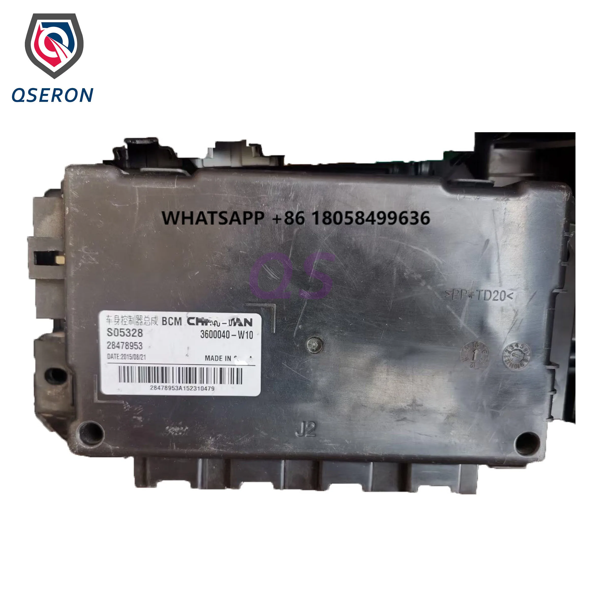 Genuine Used Auto Car Body Control Module 3600040-W10 BCM 28478953 Unit S05328 Computer 3600040W10 ECM 28703388 PCM for Changan
Genuine Used Auto Car Body Control Module 3600040-W10 BCM 28478953 Unit S05328 Computer 3600040W10 ECM 28703388 PCM for Changan