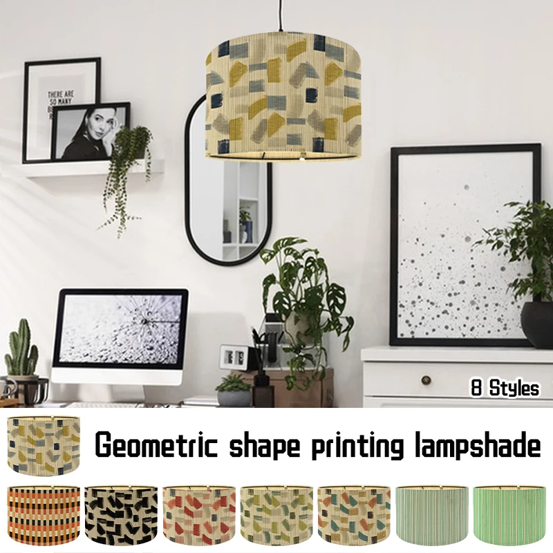 Modern Minimalist Graffiti Printed Lamp Shade Hotel Homestay Chandelier E27 Wall Lampshade Home Bedside Decor Bamboo Light Cover
Modern Minimalist Graffiti Printed Lamp Shade Hotel Homestay Chandelier E27 Wall Lampshade Home Bedside Decor Bamboo Light Cover
