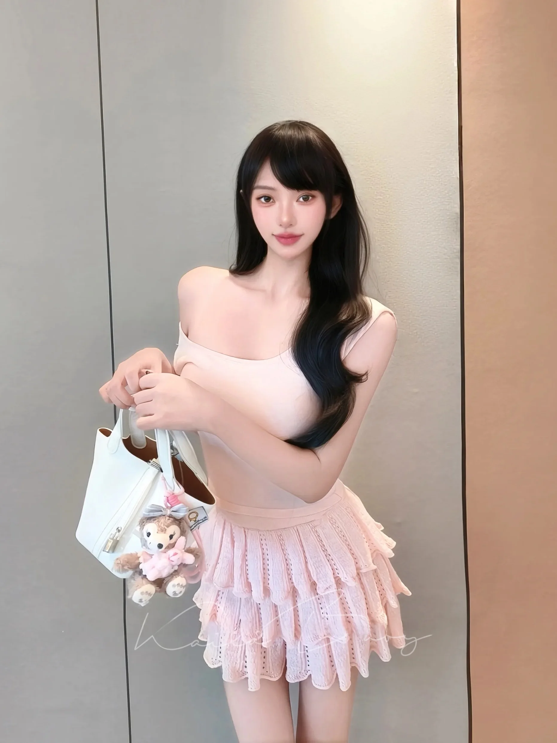 Summer Fashion Set Creamy Custom-Dyed Date Outfit Sexy Slope Shoulder Top Cake Skirt Slimming Two-Piece Women's Ensemble
Summer Fashion Set Creamy Custom-Dyed Date Outfit Sexy Slope Shoulder Top Cake Skirt Slimming Two-Piece Women's Ensemble