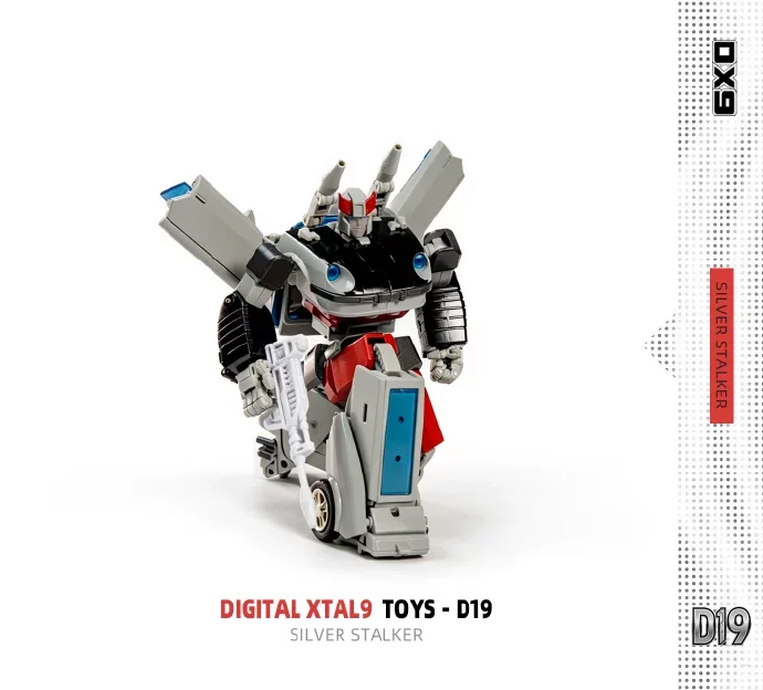 Transformation Toys DX9 Toys DX9-D19 DX9D19 Dark Silver Stalker G1 MP Ratio Ginkari Action Figures
Transformation Toys DX9 Toys DX9-D19 DX9D19 Dark Silver Stalker G1 MP Ratio Ginkari Action Figures