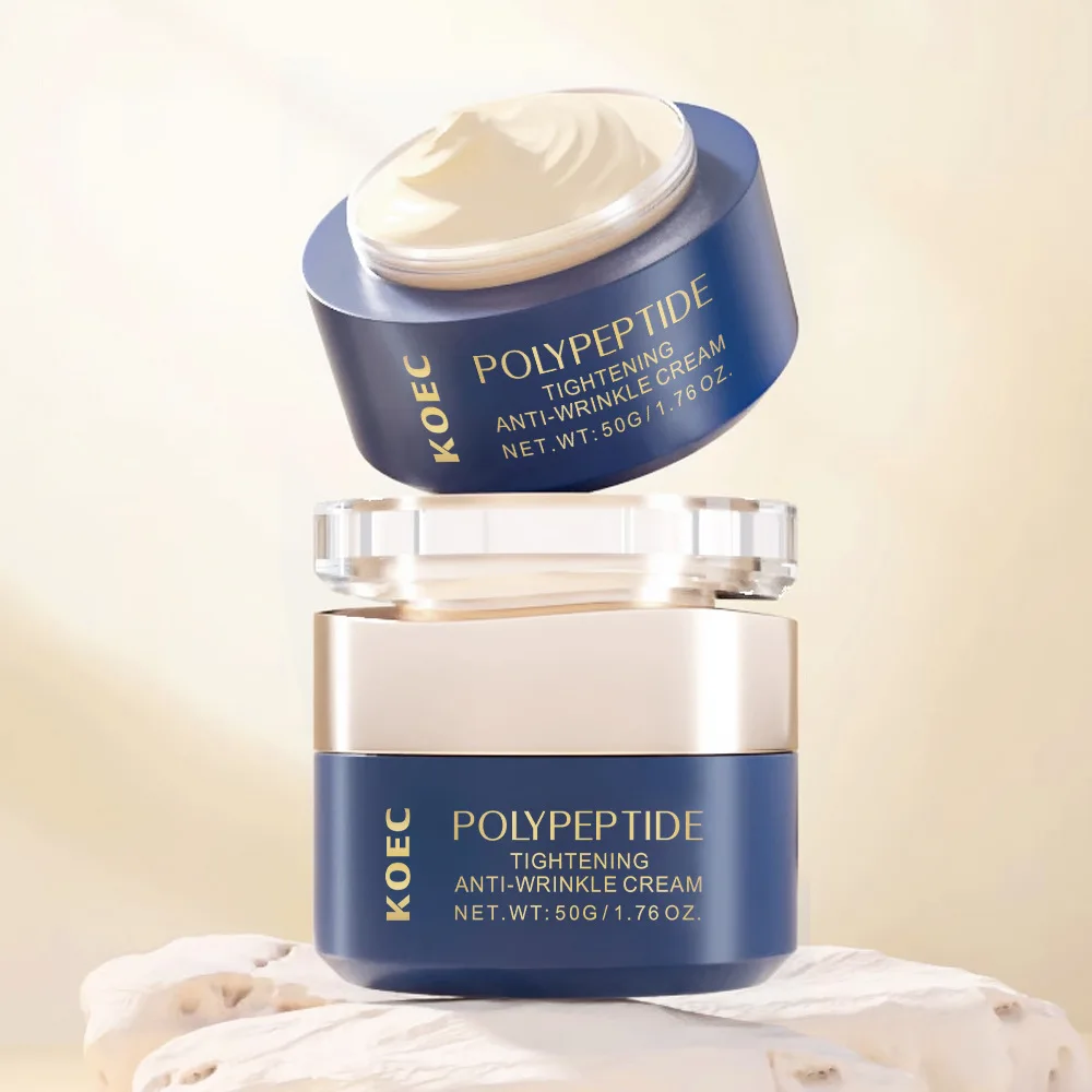 Polypeptide Tightening Anti-Wrinkle Cream Smoother Looking Skin Ageless Firm and Smooth Cream Deep Wrinkle Repair Night Cream
Polypeptide Tightening Anti-Wrinkle Cream Smoother Looking Skin Ageless Firm and Smooth Cream Deep Wrinkle Repair Night Cream