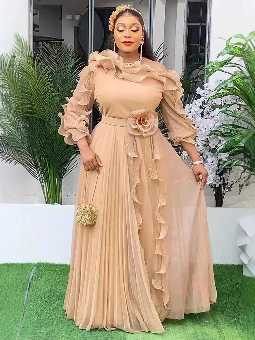 3XL 4XL Plus Size Dresses For Women African Dashiki Chiffon Long Dress Wedding Birthday Party Evening Gown Dubai Turkey Clothing
3XL 4XL Plus Size Dresses For Women African Dashiki Chiffon Long Dress Wedding Birthday Party Evening Gown Dubai Turkey Clothing