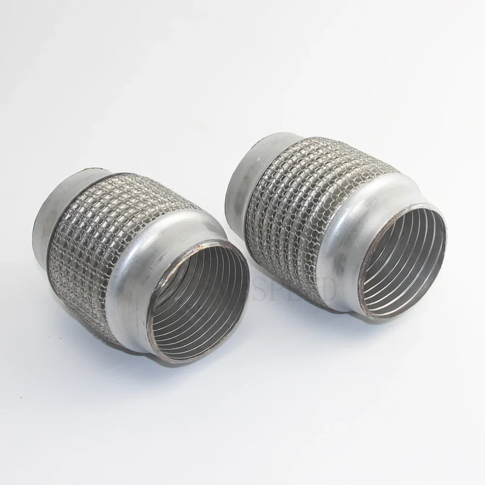 51mm Automotive exhaust bellows stainless steel hose connected to muffler shock absorption hose braided hook mesh expansion pipe
51mm Automotive exhaust bellows stainless steel hose connected to muffler shock absorption hose braided hook mesh expansion pipe