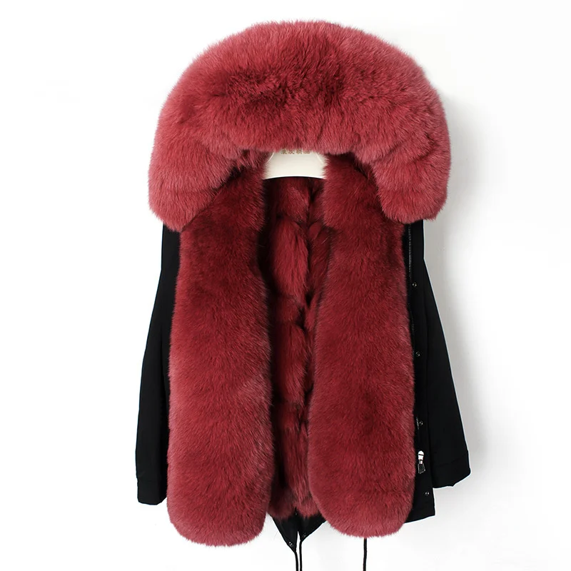 Coat 2023 Fur Waterproof Real Winter Jacket Women Long Parka Natural Fox Fur Hood Thick Warm Streetwear Outerwear Oversized
Coat 2023 Fur Waterproof Real Winter Jacket Women Long Parka Natural Fox Fur Hood Thick Warm Streetwear Outerwear Oversized