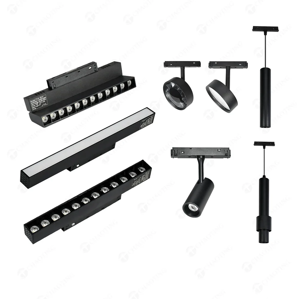 Smart Dimmable Tuya APP Remote Control Magnetic Track LED Linear Spotlight Shop Magnet Lamp Magnetic Track Light System
Smart Dimmable Tuya APP Remote Control Magnetic Track LED Linear Spotlight Shop Magnet Lamp Magnetic Track Light System