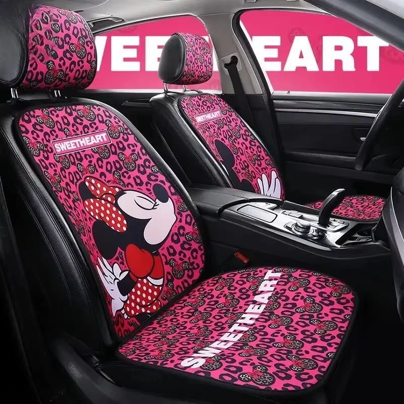 Disney Mickey Cartoon Car Seat Cushion Cute Minnie Antislip Fabric Breathable Half-wrapped Seat Cushion Car Decoration
Disney Mickey Cartoon Car Seat Cushion Cute Minnie Antislip Fabric Breathable Half-wrapped Seat Cushion Car Decoration