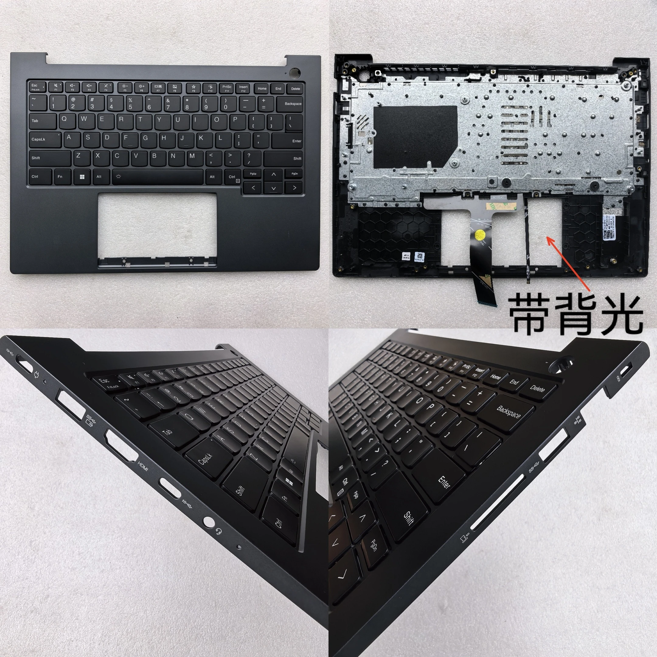 Backlit US New laptop palmrest cover with keyboard for LENOVO X5-14IRL IRP X5-14 IRH K14 G2 IRU K14 G3 IMU
Backlit US New laptop palmrest cover with keyboard for LENOVO X5-14IRL IRP X5-14 IRH K14 G2 IRU K14 G3 IMU