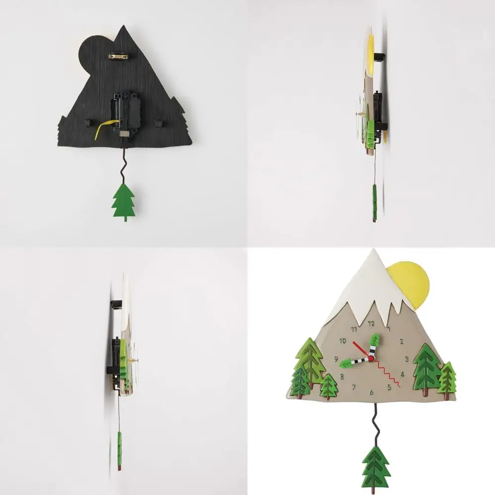 Многоцветные маятниковые настенные часы Peak Time скульптурным деревом, 9,06 дюйма
Многоцветные маятниковые настенные часы Peak Time скульптурным деревом, 9,06 дюйма