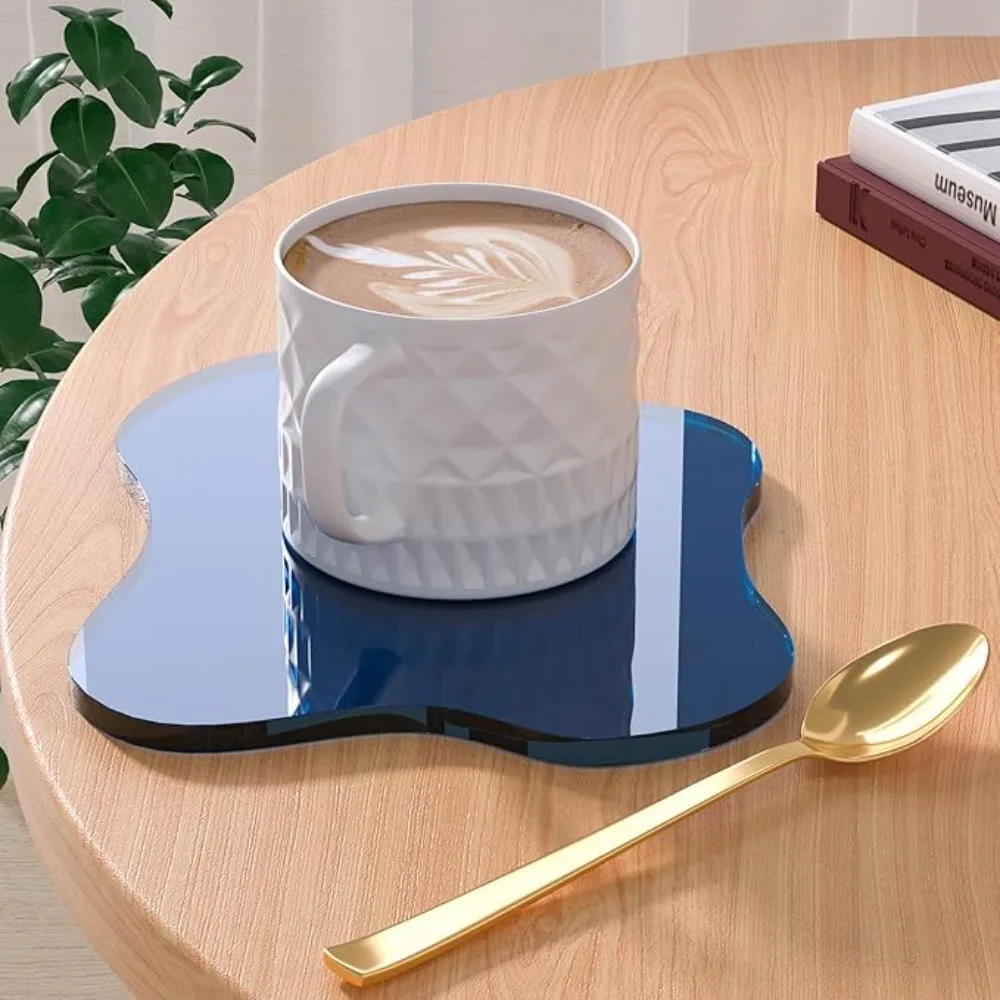 5pcs Irregular Cloud Shape Transparent Coaster Modern Minimalist Style Acrylic Placemat Anti-scalding Heat Insulation Pad
5pcs Irregular Cloud Shape Transparent Coaster Modern Minimalist Style Acrylic Placemat Anti-scalding Heat Insulation Pad