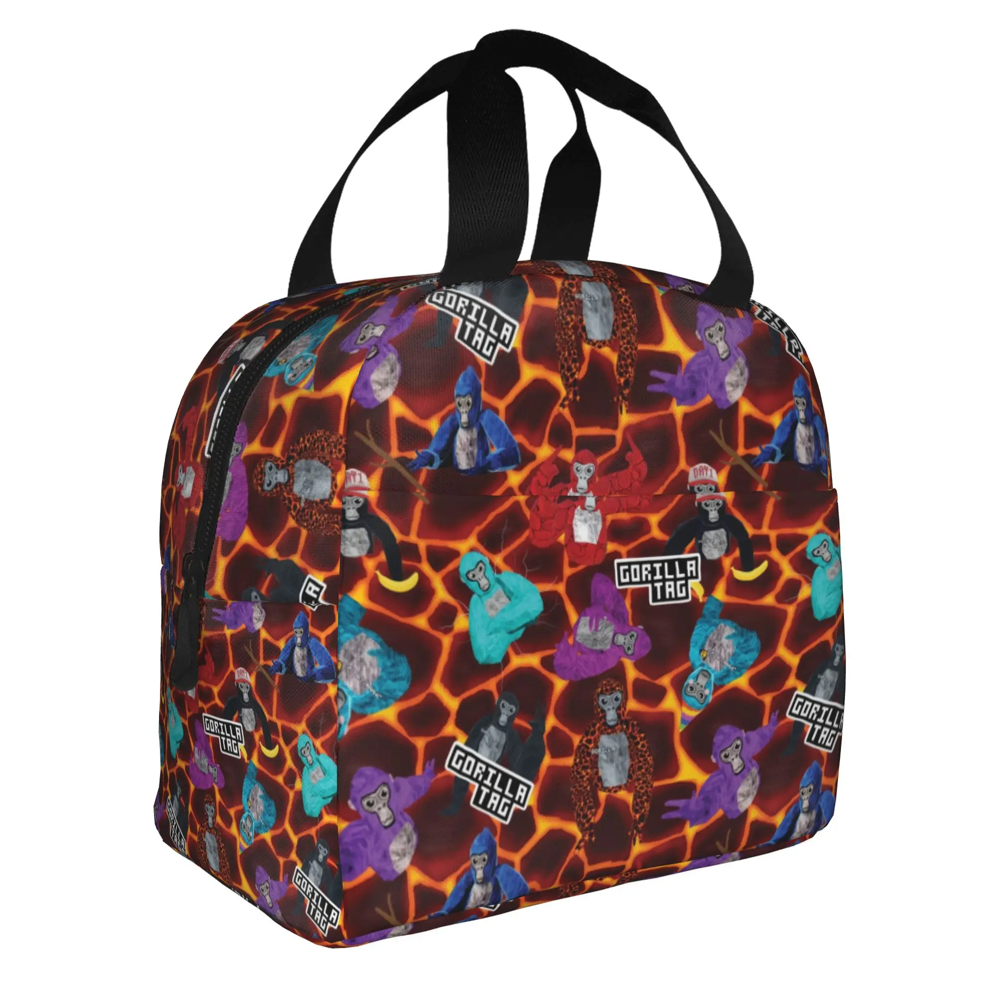 Gorilla Tag VR Hot Game Insulated Lunch Bags for School Office Waterproof Cooler Thermal Bento Box Women Men
Gorilla Tag VR Hot Game Insulated Lunch Bags for School Office Waterproof Cooler Thermal Bento Box Women Men