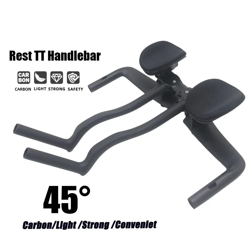 Bike TT Handlebar31.8mm Clamp Internal Accessories Components Included for Road Bicycles Lightweight Aerodynamic 30°/45°
Bike TT Handlebar31.8mm Clamp Internal Accessories Components Included for Road Bicycles Lightweight Aerodynamic 30°/45°