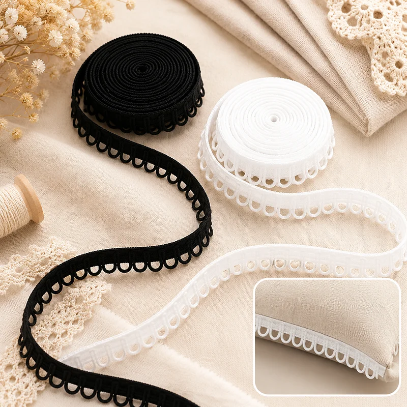 10/30Meters 15mm Nylon Elastic Lace Trim Ribbon for Curtain Pillow Cover Button Loop DIY Home Textile Decor Sewing Material Roll
10/30Meters 15mm Nylon Elastic Lace Trim Ribbon for Curtain Pillow Cover Button Loop DIY Home Textile Decor Sewing Material Roll
