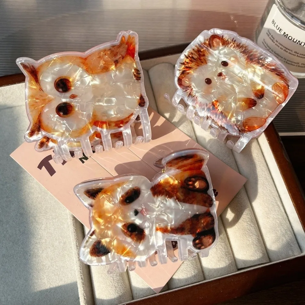 Creative Korean Style Cartoon Hair Claw Snake Acrylic Animal Hair Clip Headdress Dog Geometry Shark Clip Ladies
Creative Korean Style Cartoon Hair Claw Snake Acrylic Animal Hair Clip Headdress Dog Geometry Shark Clip Ladies