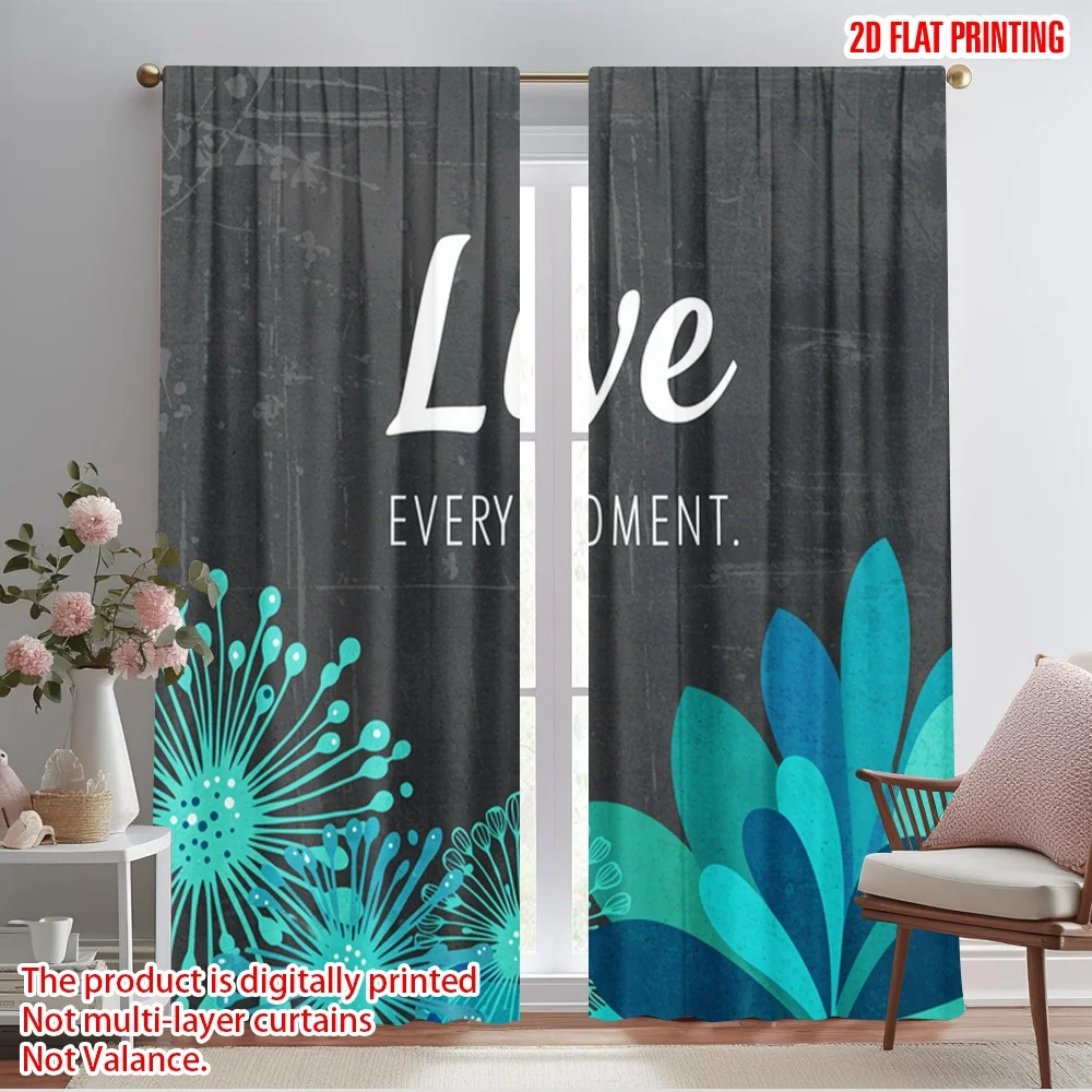 2pcs 2D flat printing Curtains Live Every Moment Fabric Without Electricity Festive Holiday for All Season celebrations
2pcs 2D flat printing Curtains Live Every Moment Fabric Without Electricity Festive Holiday for All Season celebrations