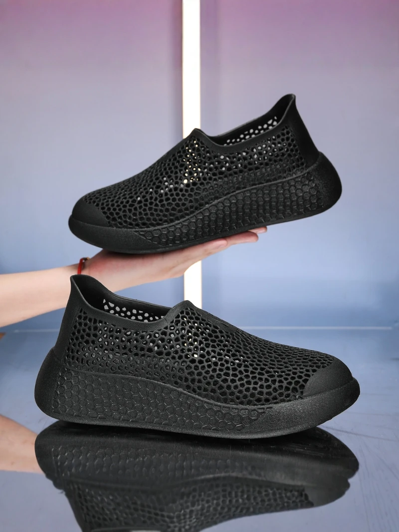 Men's Summer Sandals 3D Printed Black Hole Hollow Anti-Slip Odor-Resistant Outdoor Slip-On Water Shoes Beach Sandals
Men's Summer Sandals 3D Printed Black Hole Hollow Anti-Slip Odor-Resistant Outdoor Slip-On Water Shoes Beach Sandals