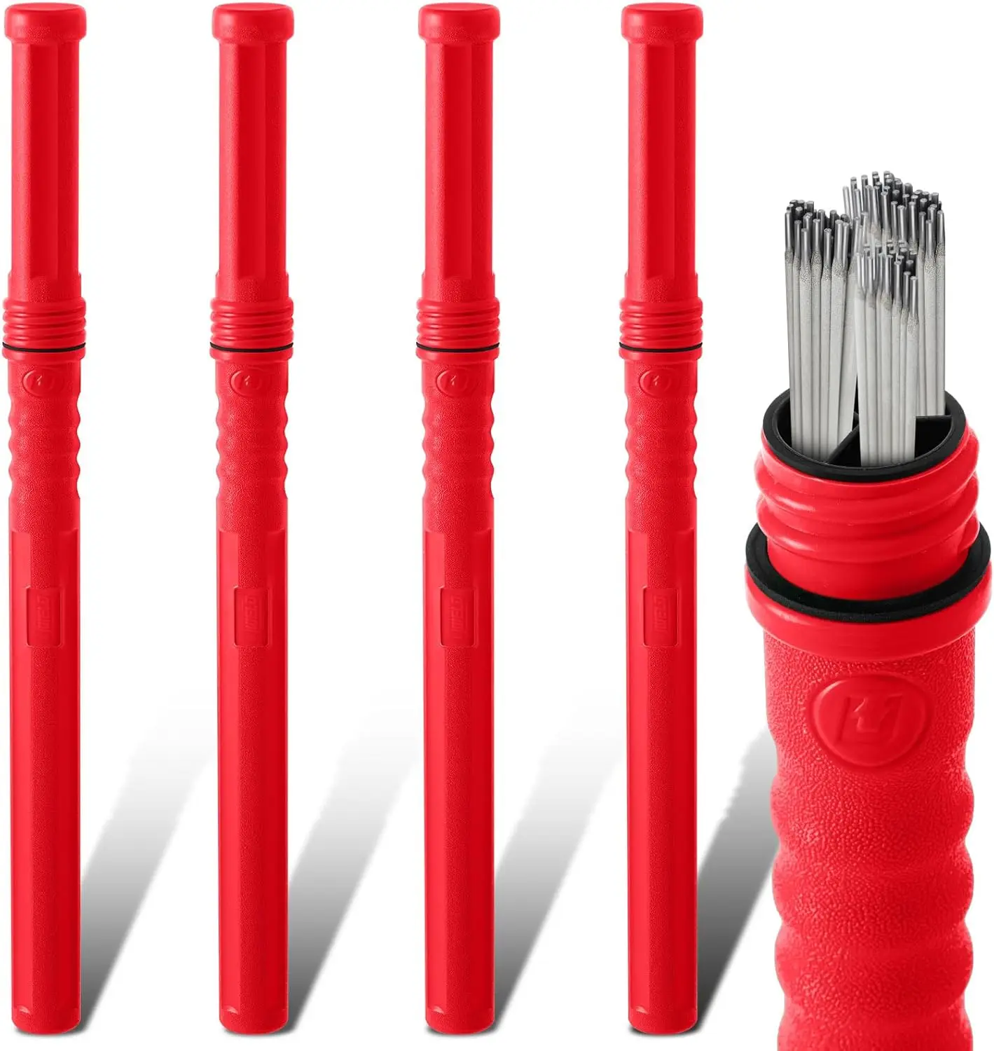 4 Pcs Welding Rod Storage Tube 40 Inch Tig Rod Canisters Airproof Container for Electrode Holder
4 Pcs Welding Rod Storage Tube 40 Inch Tig Rod Canisters Airproof Container for Electrode Holder