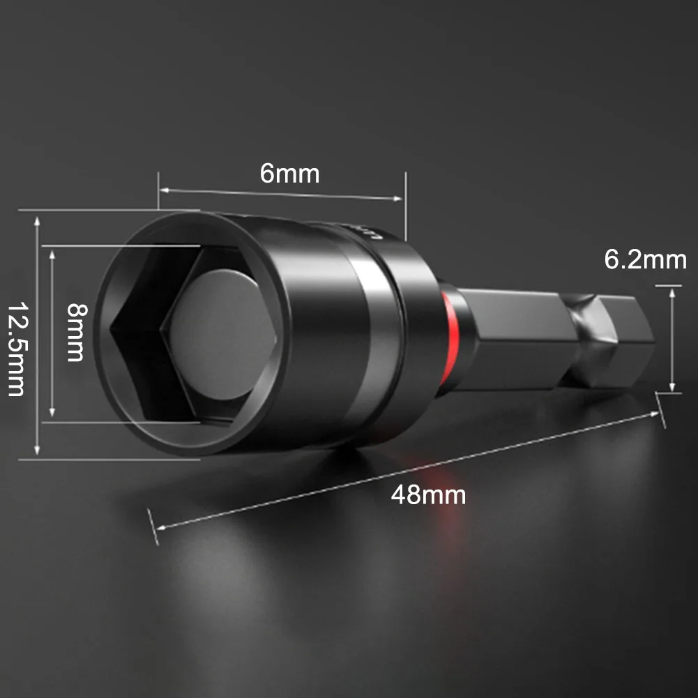5pcs 8mm Magnetic Nut Screwdriver Socket Bits For Power Drills Hex Shank Driver Adapter For Electric Drill Power Tools
5pcs 8mm Magnetic Nut Screwdriver Socket Bits For Power Drills Hex Shank Driver Adapter For Electric Drill Power Tools