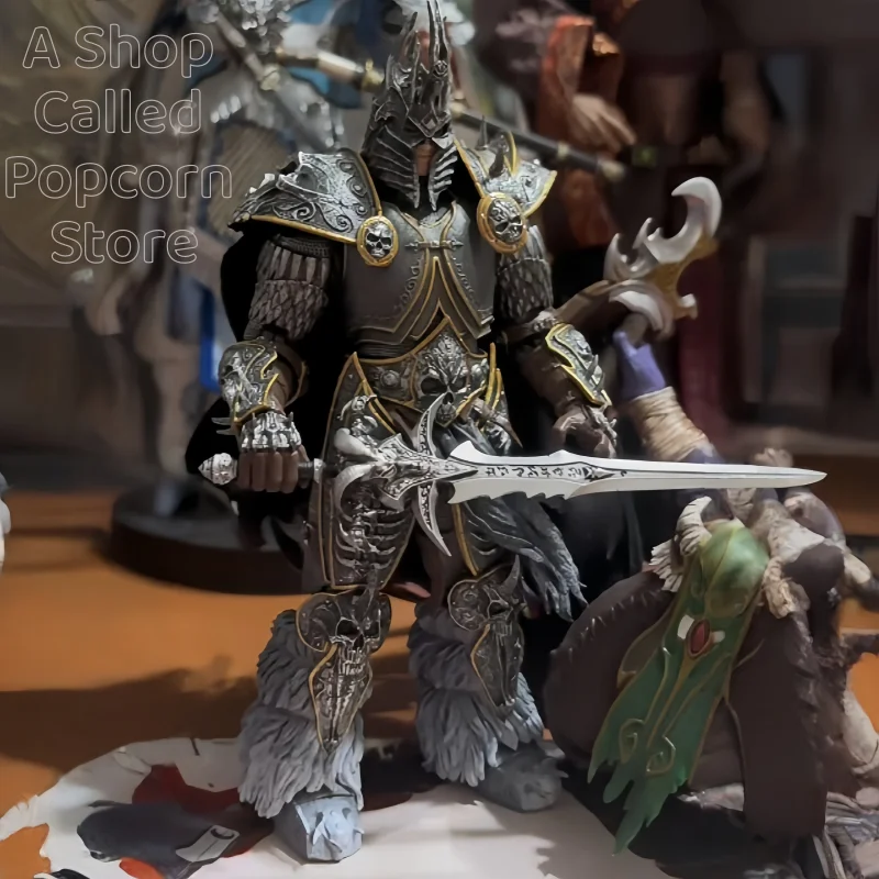 Titan Toys 1/12 Arthas Prince Dead King Frost Knight, экшн-фигурка, аниме-модель, подвижная кукла, коллекция, подарок
Titan Toys 1/12 Arthas Prince Dead King Frost Knight, экшн-фигурка, аниме-модель, подвижная кукла, коллекция, подарок
