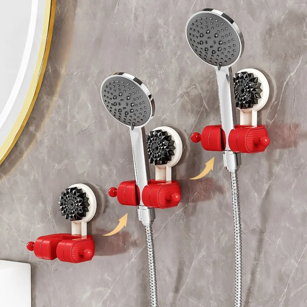 Adjustable Showerhead Bracket - Non-Perforated Suction Cup Mount for Bathroom, Movable Holder Fits All Shower Heads Shower
Adjustable Showerhead Bracket - Non-Perforated Suction Cup Mount for Bathroom, Movable Holder Fits All Shower Heads Shower