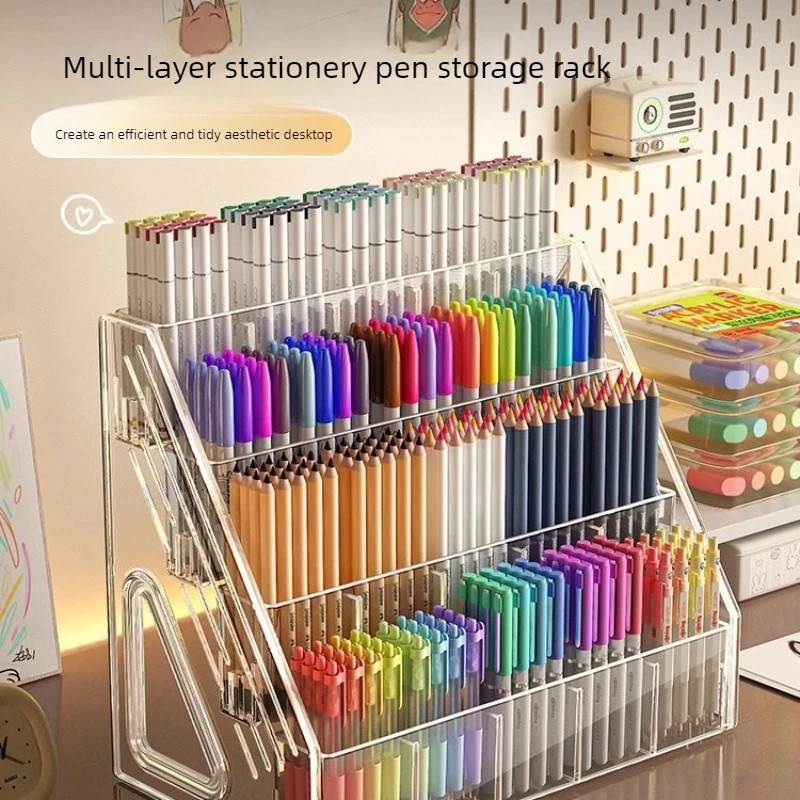 Acrylic Pen Holder Clear Marker Storage Organizer Desk Pencil Holder Organizer Makeup Brush Holder Divider Stationery Organizer
Acrylic Pen Holder Clear Marker Storage Organizer Desk Pencil Holder Organizer Makeup Brush Holder Divider Stationery Organizer