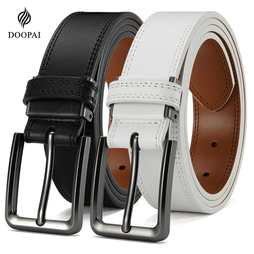 Men's Fashionable Leather Belt Men's High-quality Leather Belt Business Needle Buckle Ratchet Belt Randomly Adjustable 2PCS
Men's Fashionable Leather Belt Men's High-quality Leather Belt Business Needle Buckle Ratchet Belt Randomly Adjustable 2PCS