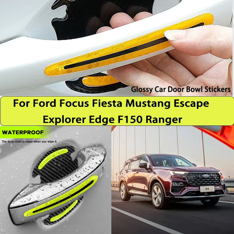 Reflective Car Stickers Car Door Handle For Ford Focus Fiesta Mustang Escape Explorer Edge F150 Ranger
Reflective Car Stickers Car Door Handle For Ford Focus Fiesta Mustang Escape Explorer Edge F150 Ranger
